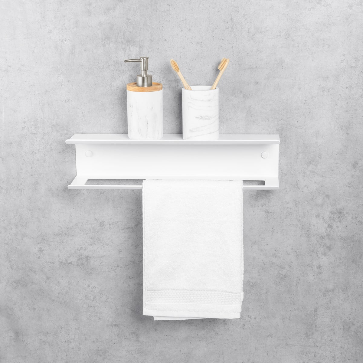 Towel Rack with Shelf Pody
