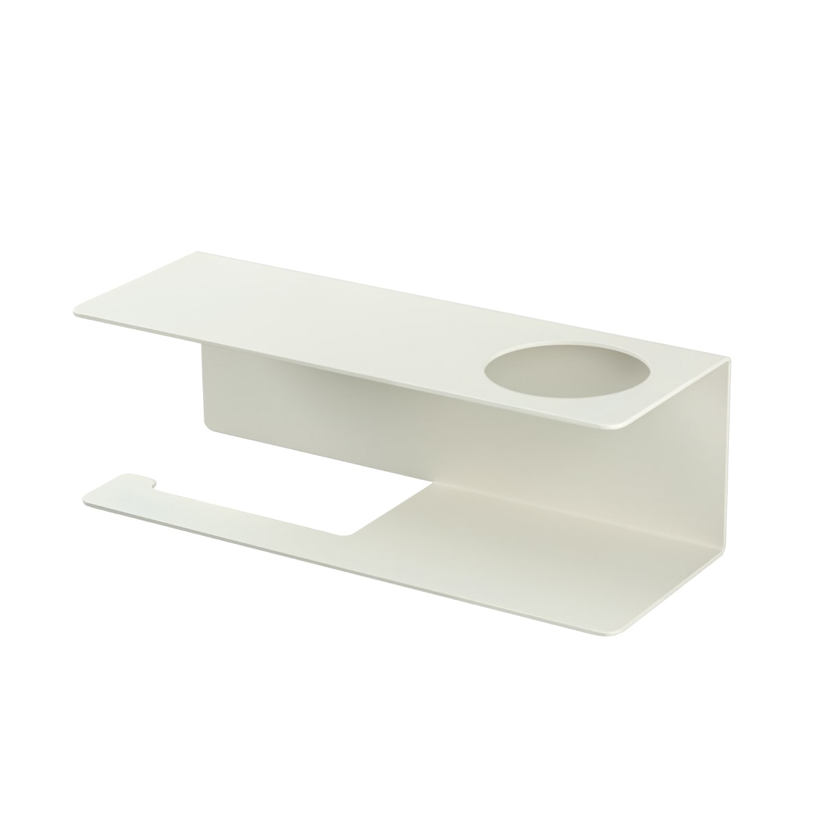 Toilet Paper Holder with Shelf Line