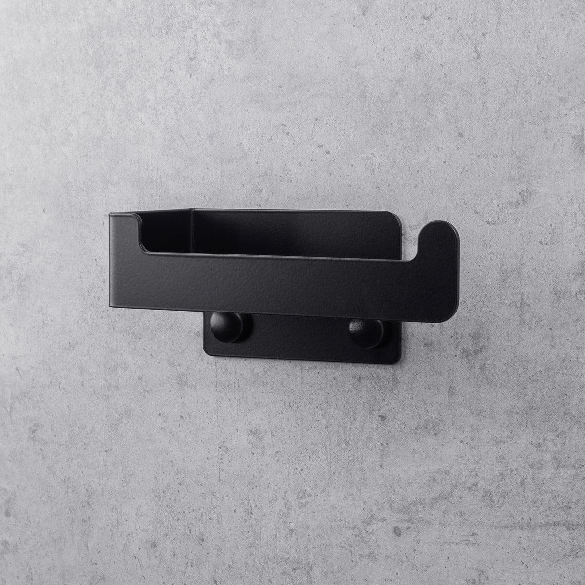 black toilet paper holder Zenda