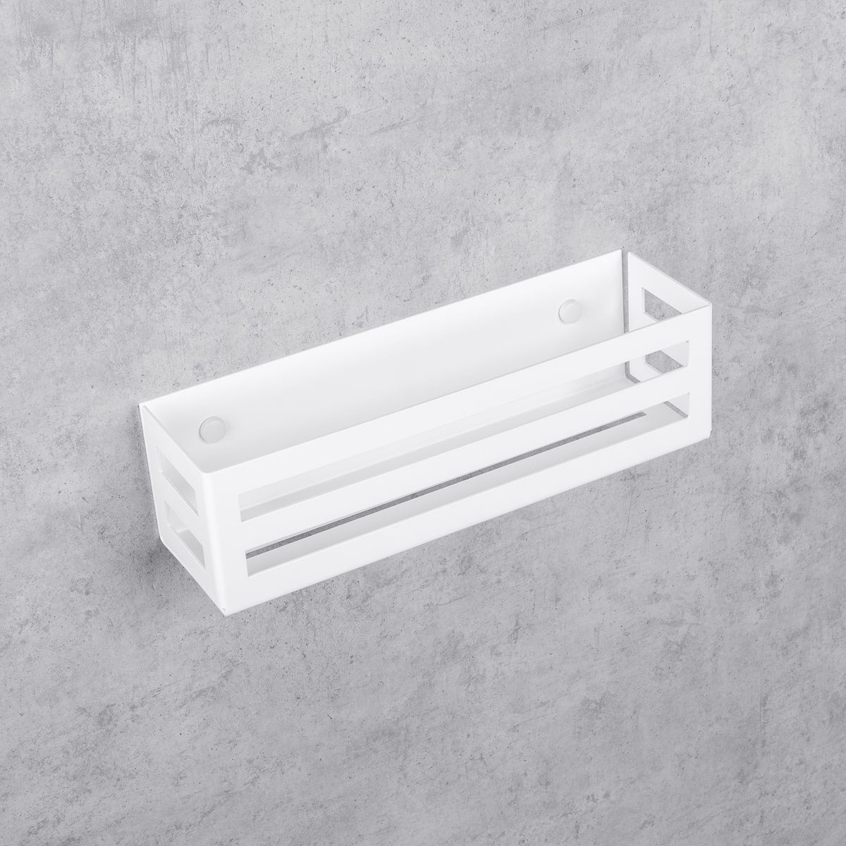 blanc etagère-organisatrice de salle de bain country