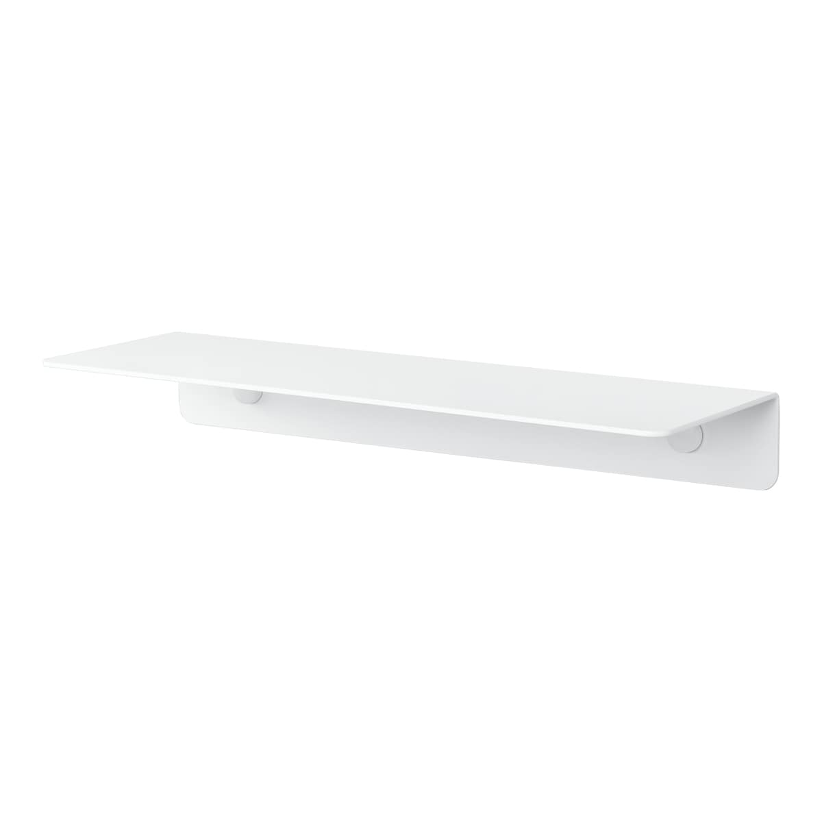 white floating shower shelf Elegance