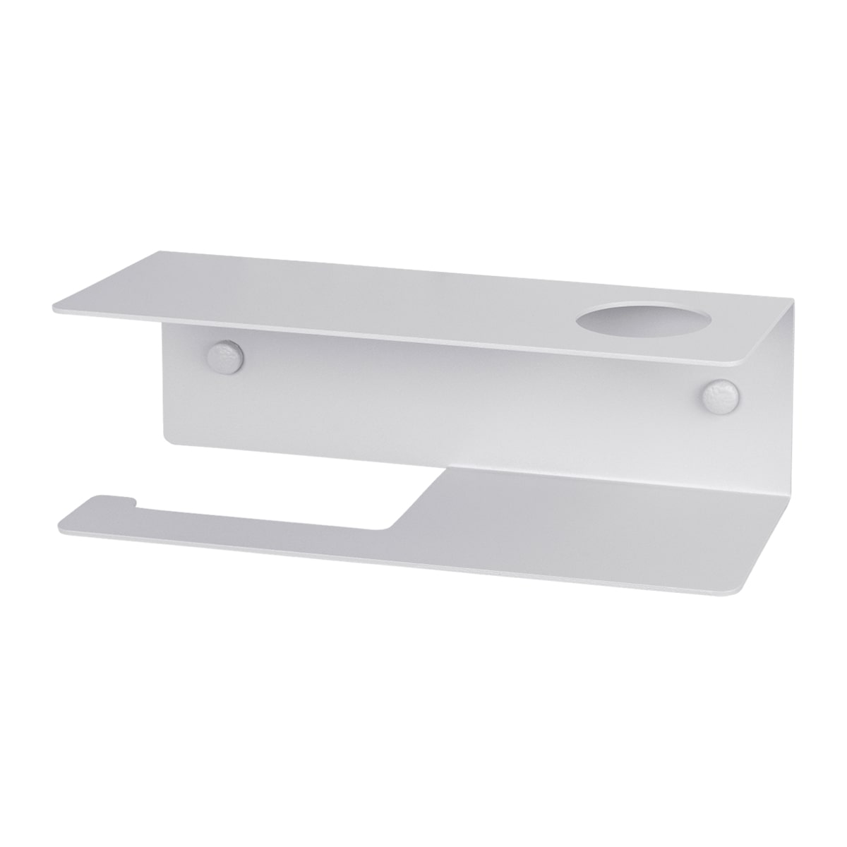 Toilet Paper Holder with Shelf Line