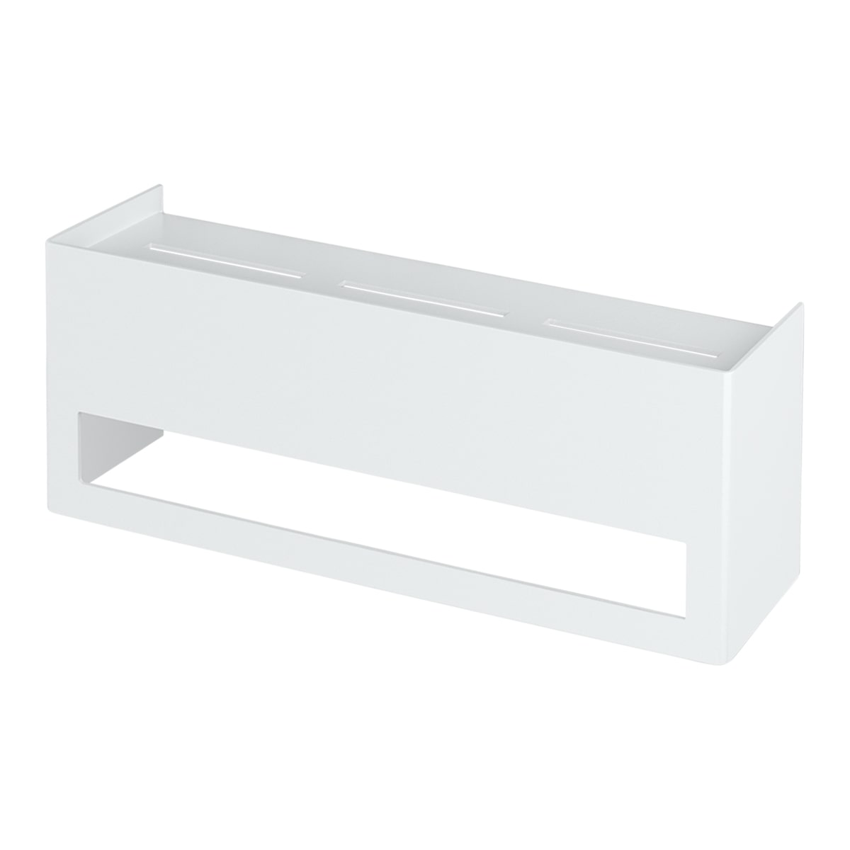 white towel rack with shelf Keyka