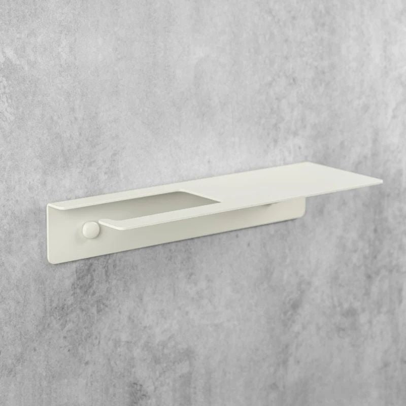 Toilet Paper Holder with Shelf Line Base