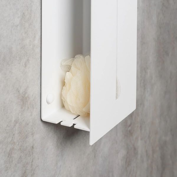 Raft organizator pentru baie DASKE Continental MAX alb 1150 mm