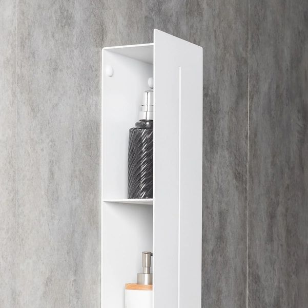 Raft organizator pentru baie DASKE Continental MAX alb 1150 mm